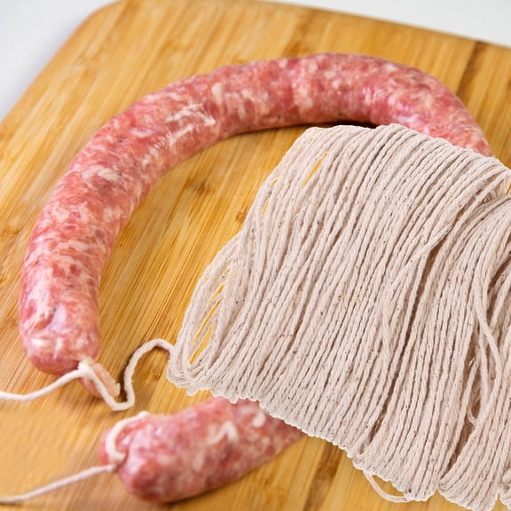 OULII Elastic Cotton Kitchen Twine for Meat Trussing, Cooking, BBQ, and Food Preparation Use