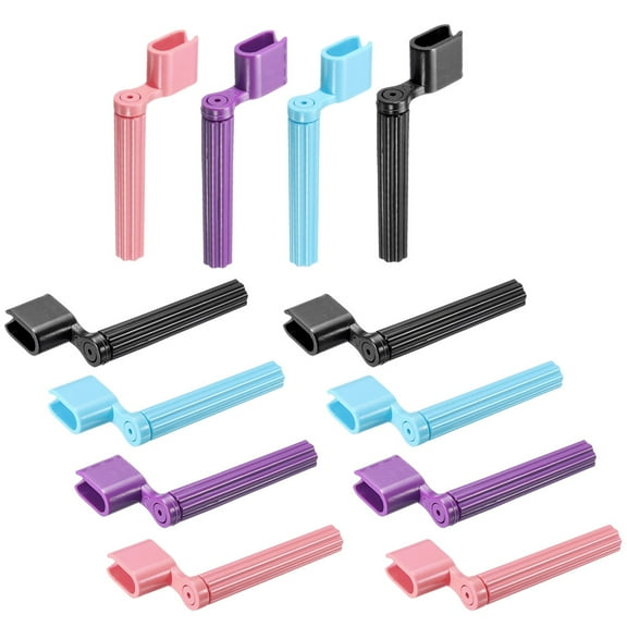 Raindrops 12Pcs Plastic Guitar Peg Winder Tool Assorted Color Practical Instrument Maintenance Accessory