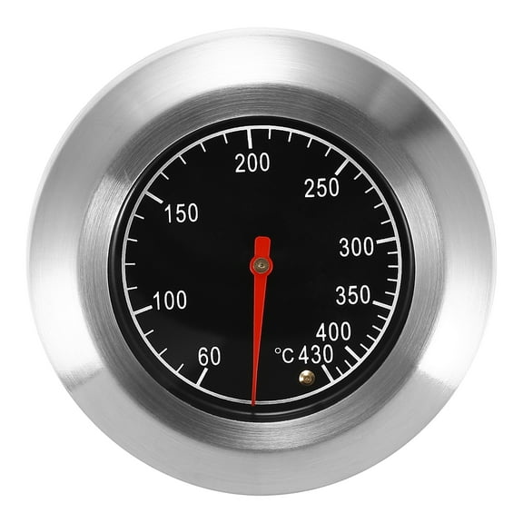 unbranded iplusmile High Temperature Thermometer Heat Indicator BBQ Grill Temperature Gauge Stainless Steel Thermometer