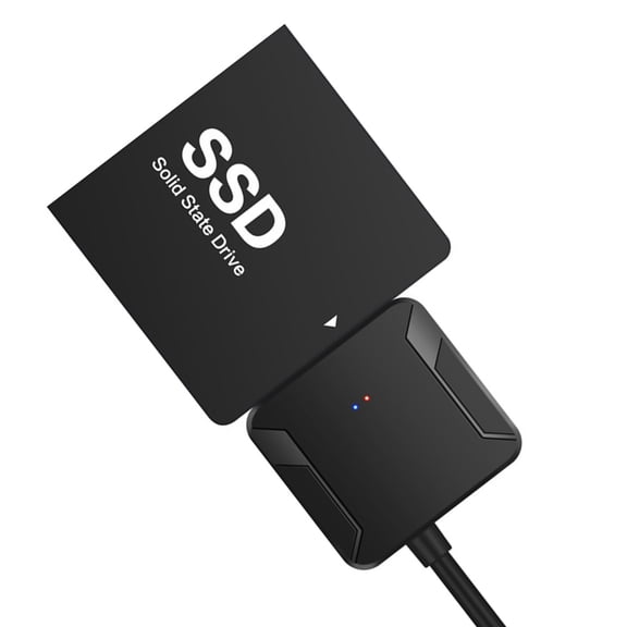 unbranded to USB Converter Cable External Hard Disk Universal Adapter Data Transfer Converter for 2.5 Inch Hard Drive (Black)