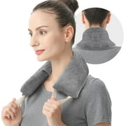 UNCN 32X5cm Washable Microwavable Heating Pad for Neck, Shoulders & Back, Weighted with Lavender Aroma