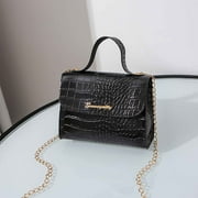 under 5$ Gnobogi One Shoulder Crossbody Bag Leather Large Capacity Multi Compartment Women Bag Clearance