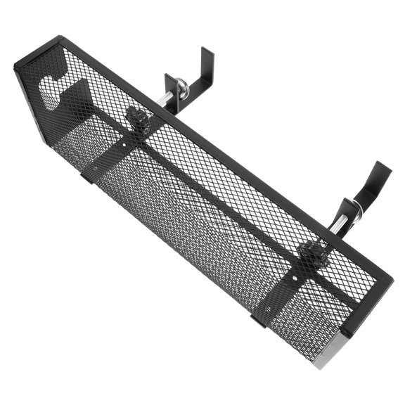 PAMINGONO No Drilling Under Desk Cable Holder Black Metal Wire Organizer for Desks