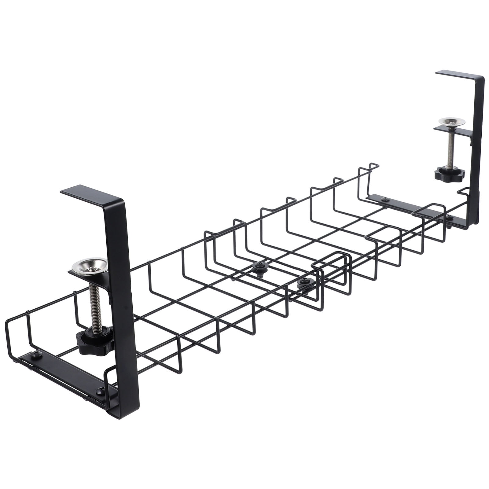 under Table Cable Organizer Wire Hiders for Desk Computer Cord to Stretch Storage Management