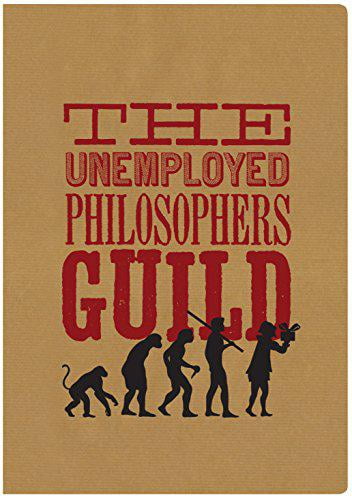 unemployed philosophers guild passport sized mini notebook - for jotting notes instead of getting a job