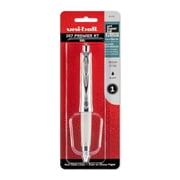 uni-ball 207 Premier Retractable Gel Pen, 0.7 mm, Medium Point, Silver Barrel, Black Ink