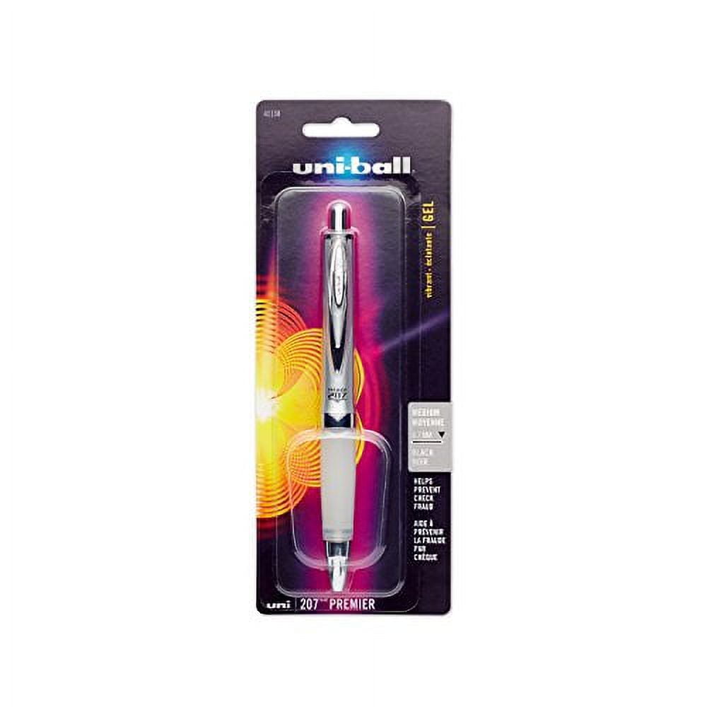 uni-ball 207 Premier Retractable Gel Roller Ball Pen Black Ink