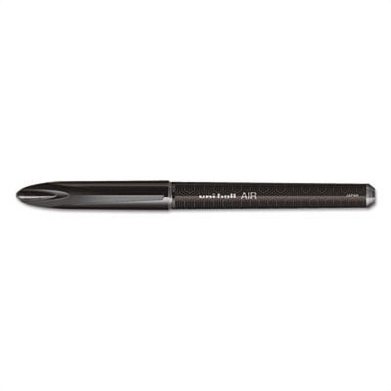 uniball AIR Porous Rollerball Pen, Medium 0.7 mm, Black Ink/Barrel