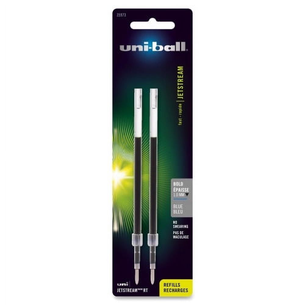 uniball Jetstream RT Ballpoint Pen Refills 1 mm, Medium Point Blue