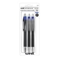 thumbnail image 1 of uni-ball® JetStream™ RT Retractable Ballpoint Pens, Bold Point, 1.0 mm, Black Barrel, Blue Ink, Pack Of 3, 1 of 5