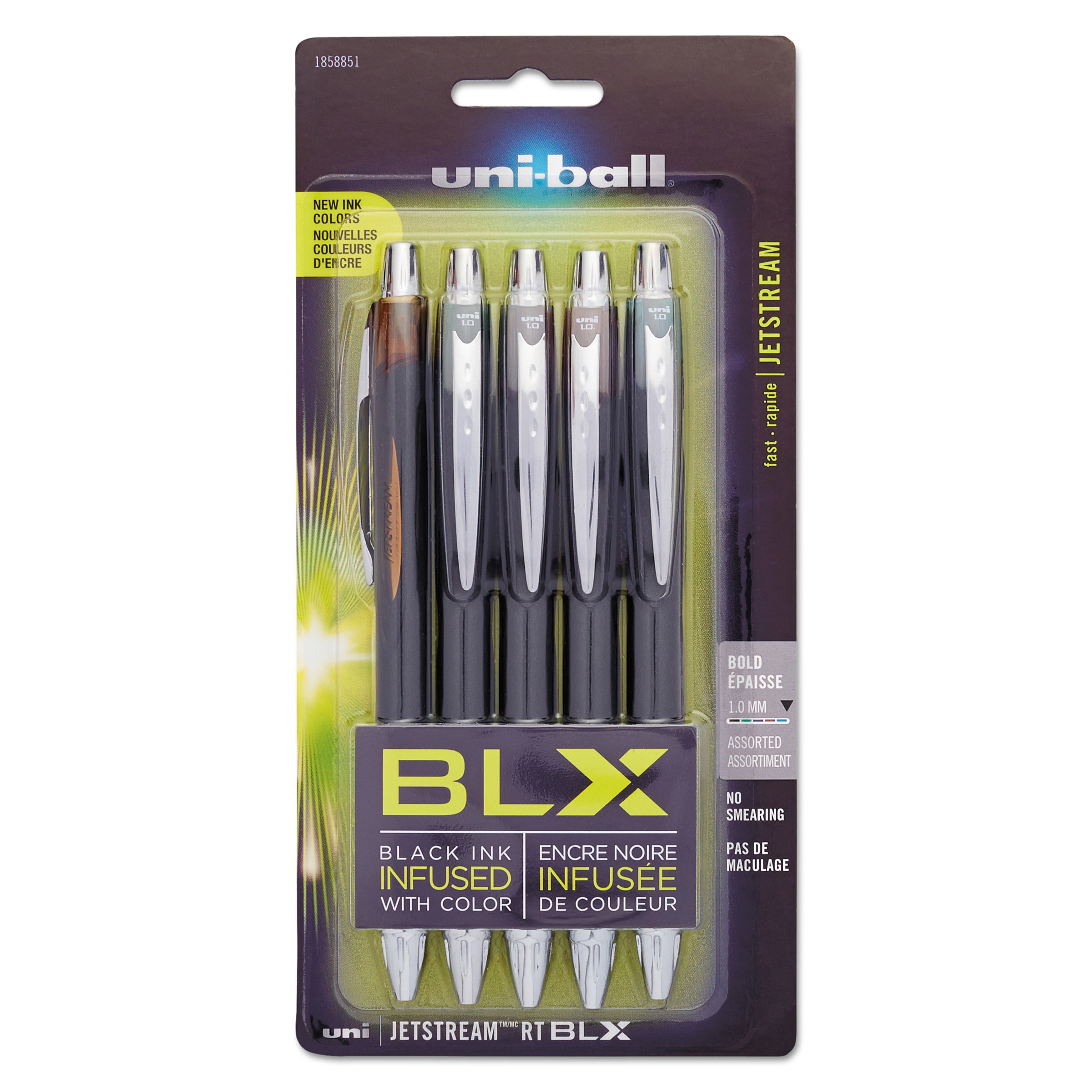 uni ball Jetstream RT Roller Ball Retractable Pen 1.0 mm