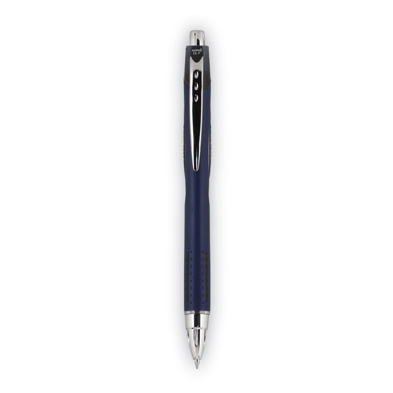 uniball Jetstream Retractable Ballpoint Pen Fine 0.7 mm, Black Ink