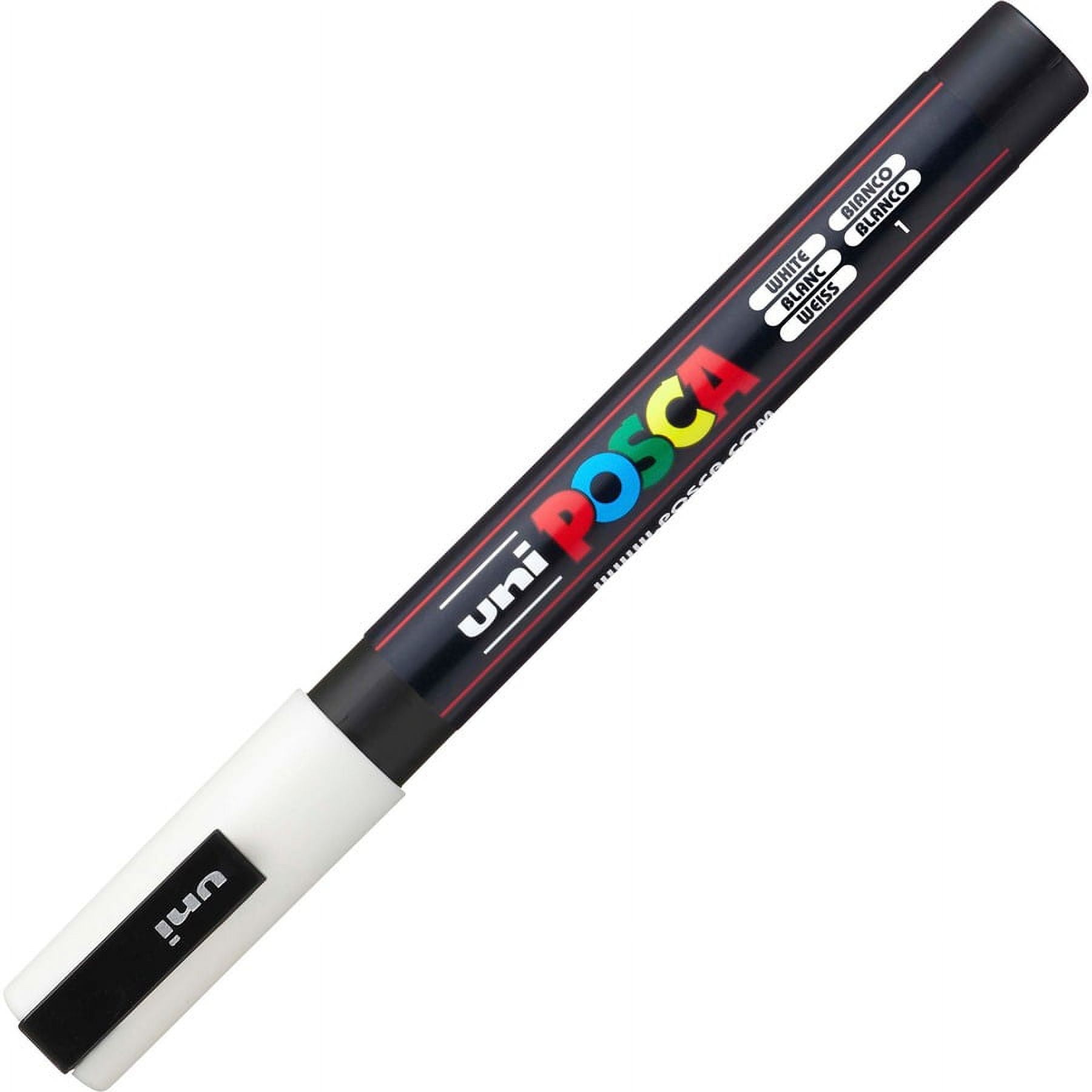 posca 153544849 0.1-10 mm Tip Waterbased Paint Marker - Assorted Colours  (Pack of 10)