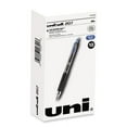 thumbnail image 1 of uni-ball Signo 207 Gel Pen, Retractable, Bold 1 mm, Blue Ink, Black/Blue Barrel, Dozen (1790896), 1 of 1