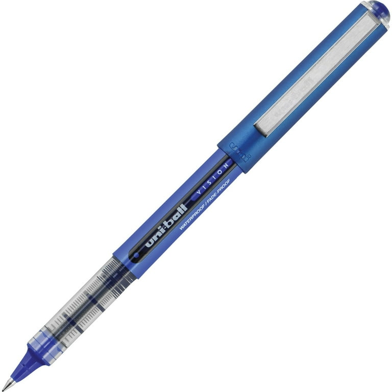 uni-ball - Vision Roller Ball Stick Water-Proof Pen, Black Ink, Micro, Dozen, Sold as 1 DZ uni-ball - Vision Roller Ball Stick Water-Proof Pen, Black Ink, Micro, Dozen, Sold as 1 DZ