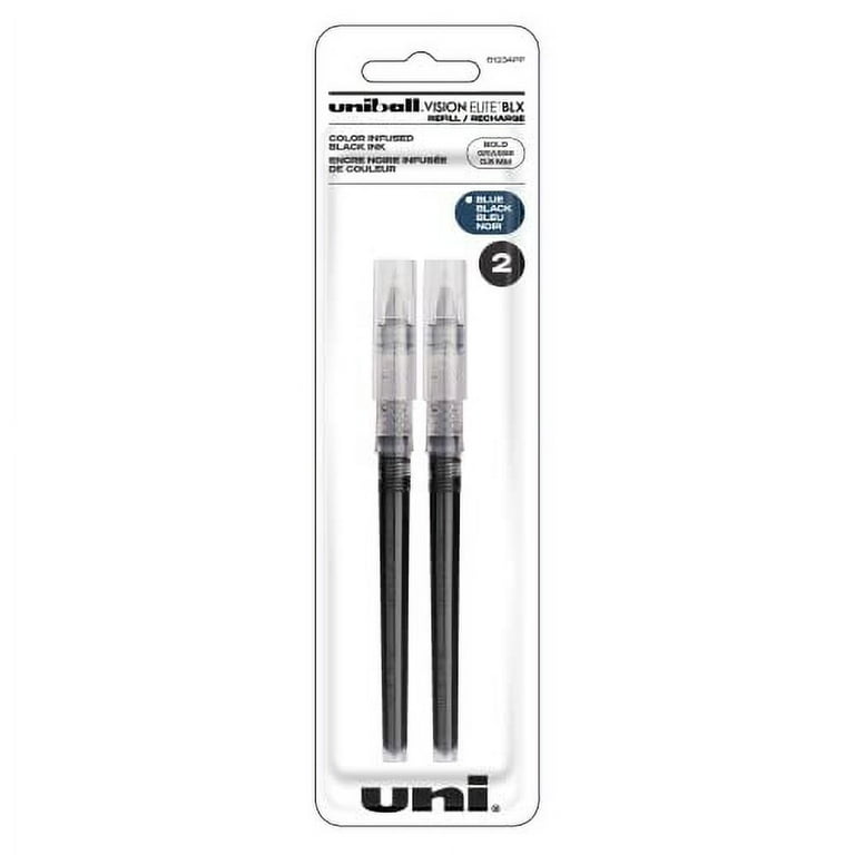 uni-ball - Refill for uni-ball Vision Elite Roller Ball, Bold, One each Blue, Black, Sold as 1 PK uni-ball - Refill for uni-ball Vision Elite Roller Ball, Bold, One each Blue, Black, Sold as 1 PK