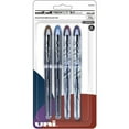 thumbnail image 1 of uni-ball Vision Elite Designer Series Rollerball Pen - Bold Pen Point - 8 mm Pen Point Size - Brown/Black, Black/Blue, Black/Red, Violet/Black - Assorted Barrel - 4 / Pack | Bundle of 10 Packs, 1 of 1