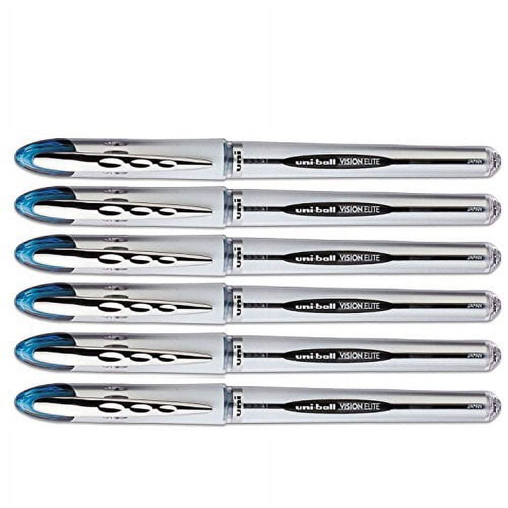 Uni-Ball® Vision Elite™ 0.8mm rechargeable stylo à bille roulante, 12/Boîte