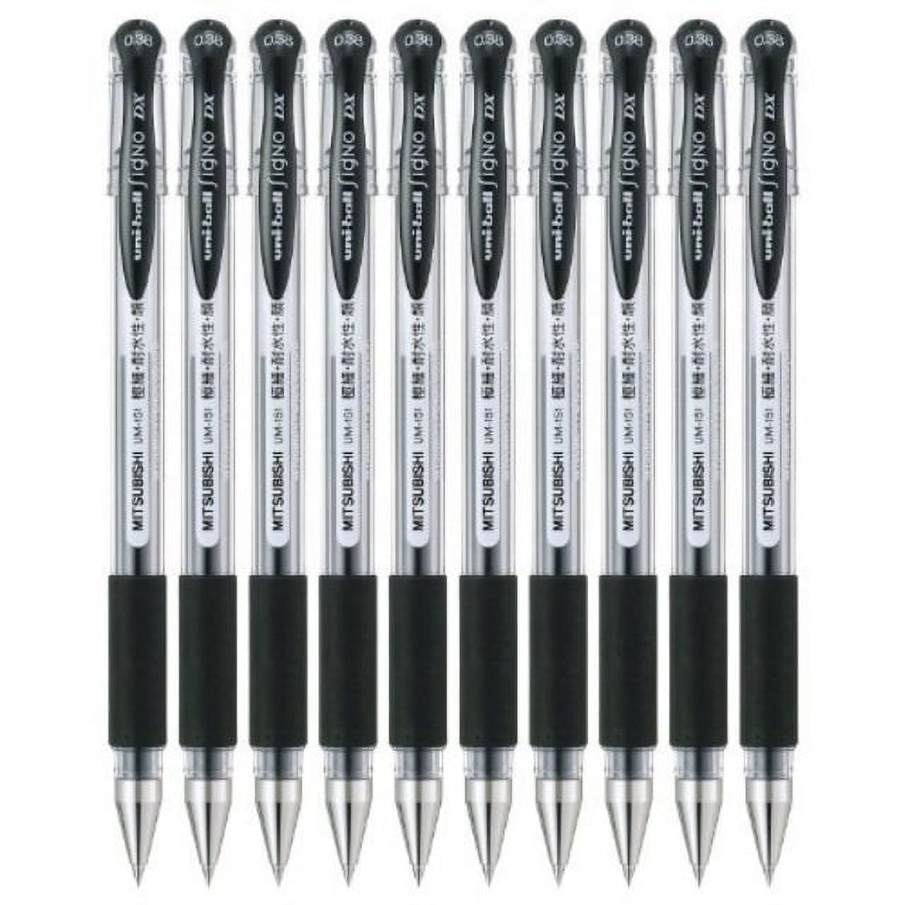 Uni-ball Signo UM-151 Gel Pen - 0.38 mm - Black