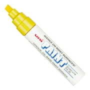 uni-ball  uni Paint Oil-Base Marker, Broad, White Barrel, Yellow Ink