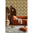 thumbnail image 1 of uniQstiQ Indian Orange Pattern Wallpaper Peel and Stick and Prepasted 25"W x 125"H - Pre-pasted, 1 of 3