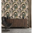 thumbnail image 1 of uniQstiQ Monkeys on Leaves Wallpaper Peel-and-Stick 25"W x 225"H, 1 of 3