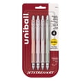 thumbnail image 1 of uniball Jetstream RT Retractable Ballpoint Pens, Fine Point, 0.7mm, Pastel Color Barrel, Black Ink, 4 Count, 1 of 8