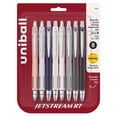 thumbnail image 1 of uniball™ Jetstream RT Ballpoint Pens, Fine Point (0.7mm), Black Ink, Retractable, 8 Count, 1 of 3
