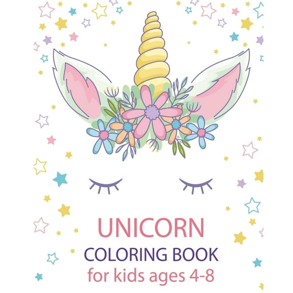 unicorn coloring book for kids ages 4-8: a hilarious unicorn coloring book