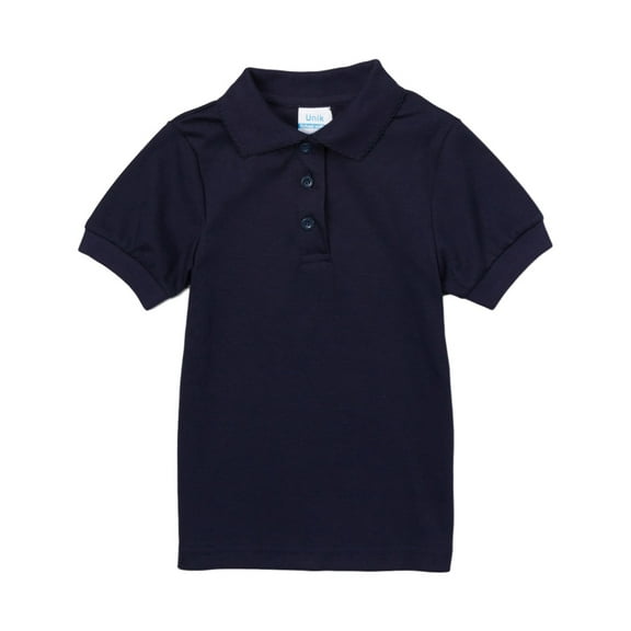 unik Girls School Uniform Short Sleeve Polo Shirt (Little Girls & Big Girls)