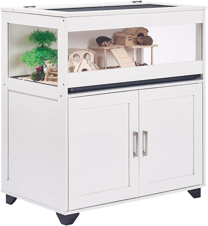 Photo inspiration: Fresh Look at Unipaws Hedgehog Cage With Storage Cabinet Hamster Cage For Rat