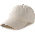 thumbnail image 1 of unisex vintage washed unstructured baseball cap washed cotton adjustable dad hat, 1 of 6