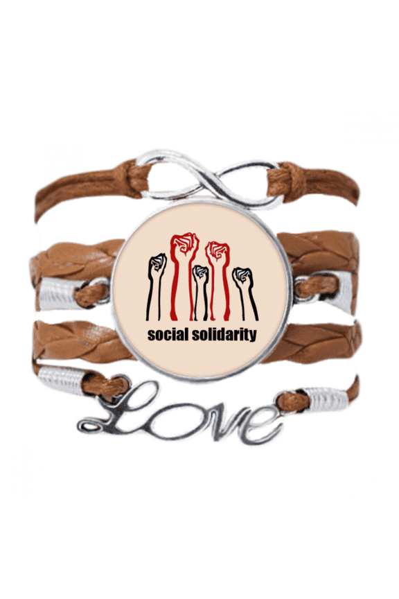 unity strength solidarity combine bracelet chain ornament wristband