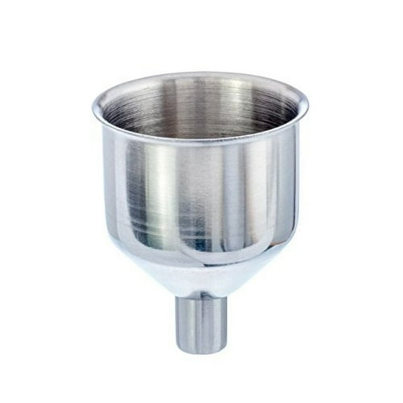 universal stainless steel funnel 2 inch for filling small bottles and flasks
