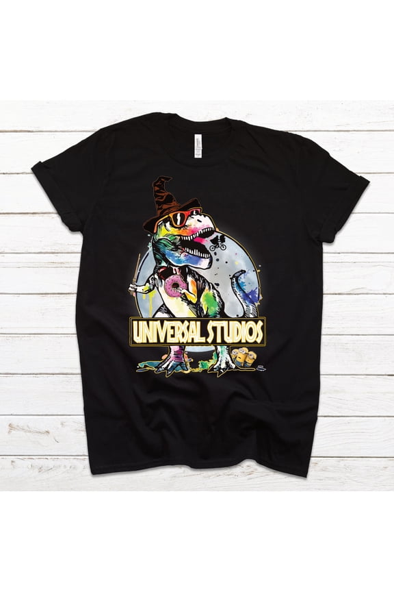 universal studios family shirt, t rex shirt, shirt, universal studios shirt