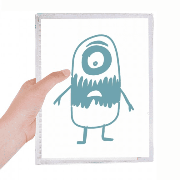 universe alien monster alien creature notebook loose diary refillable journal statiry
