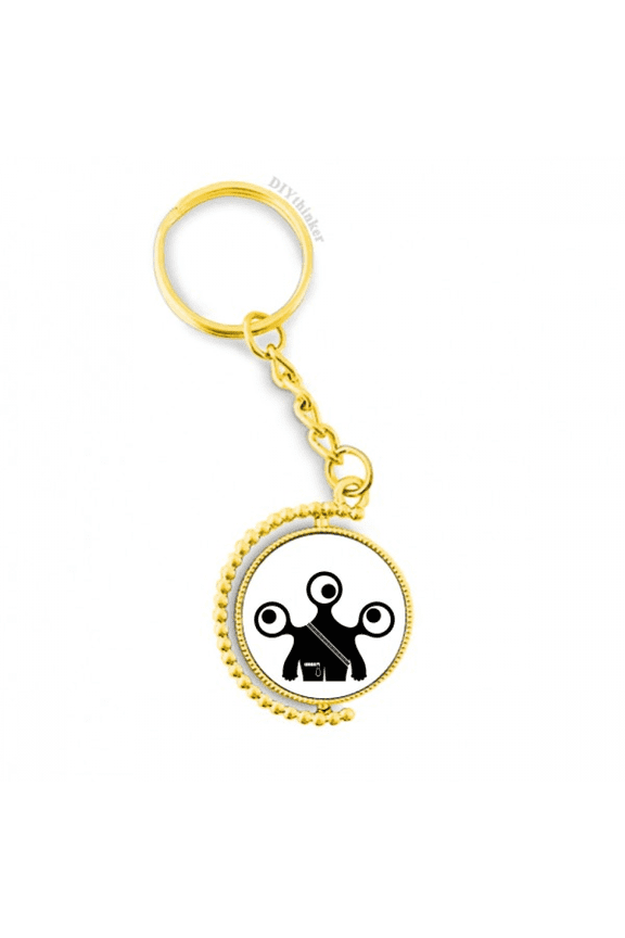 universe alien monster alien metal connector key chain accessory en keyholder