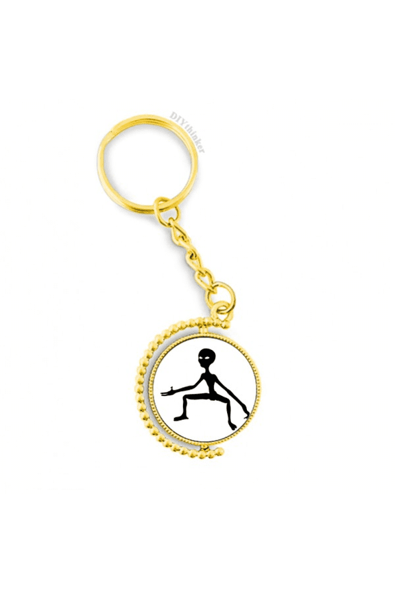 universe alien monster alien metal connector key chain accessory en keyholder