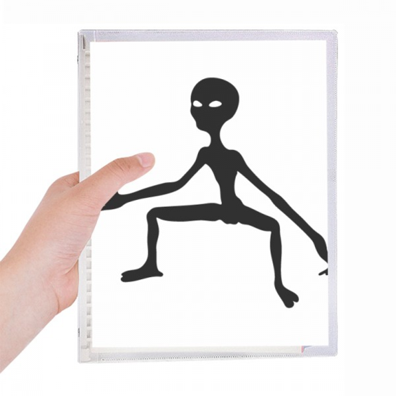 universe alien monster alien notebook loose diary refillable journal statiry