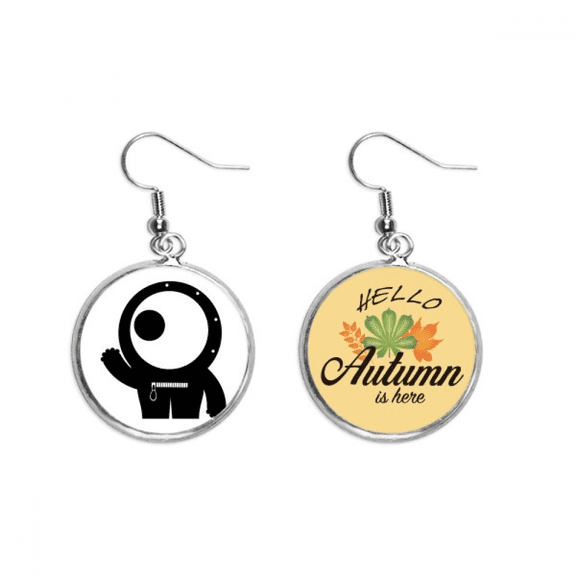 universe alien monster cyclops alien earring dangle autumn earring jewelry
