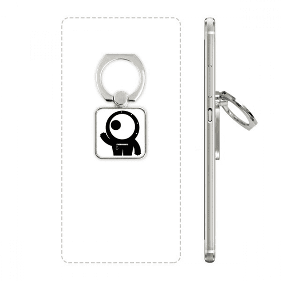 universe alien monster cyclops alien square cell ph  stand holder bracket universal support