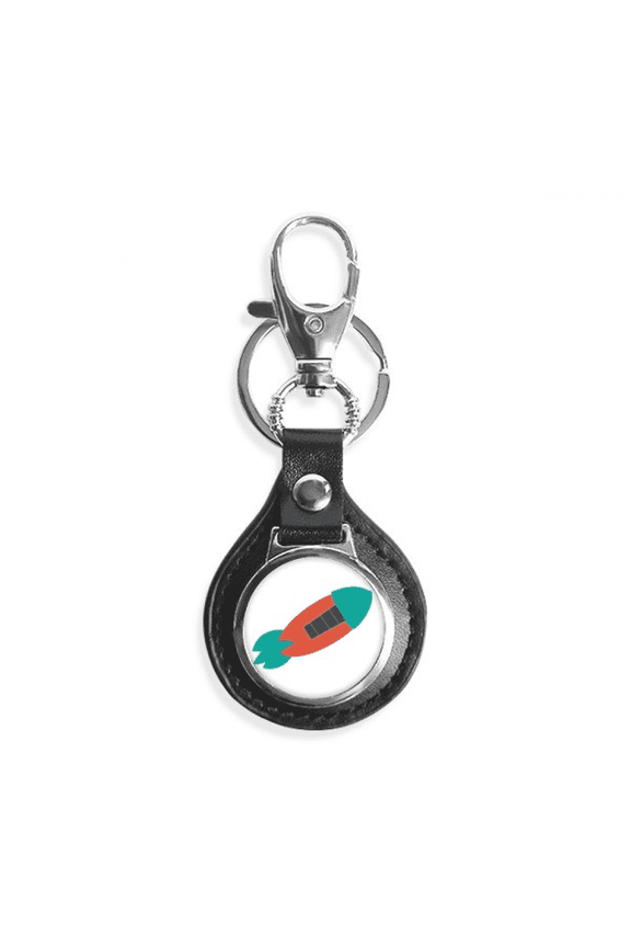 universe alien monster rocket key link chain keyholder finder hook metal