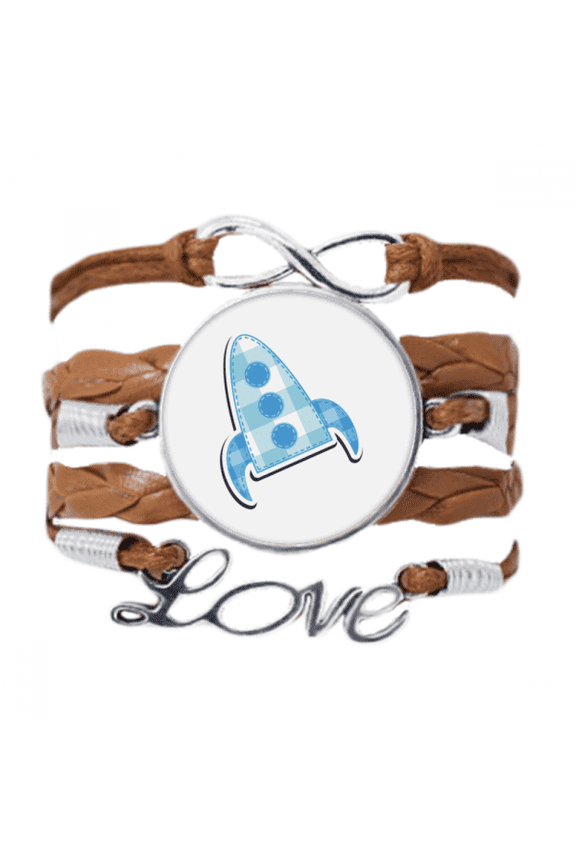universe alien monster spacecraft bracelet love chain ornament wristband