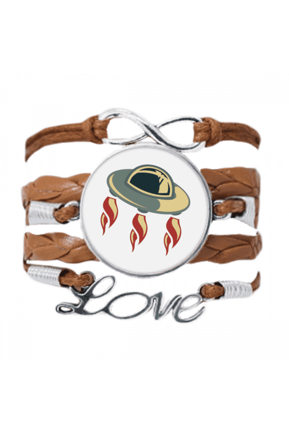 universe alien monster ufo bracelet love chain ornament wristband