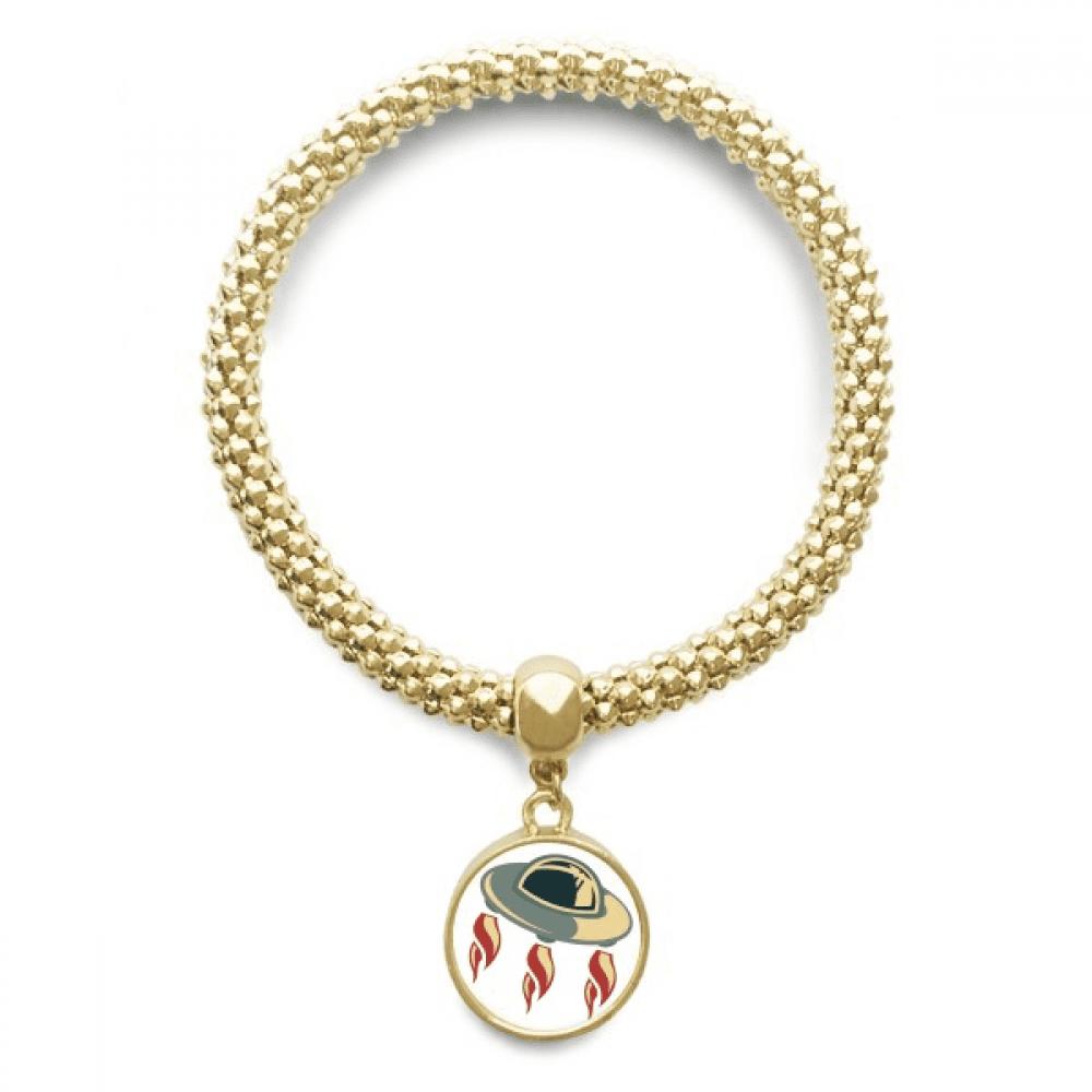 universe alien monster ufo en bracelet round pendant jewelry