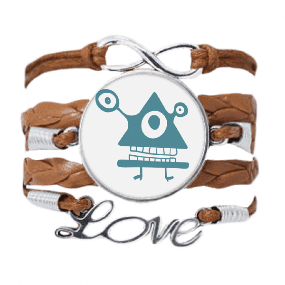 universe and alien cyclops alien creature bracelet love chain ornament ...