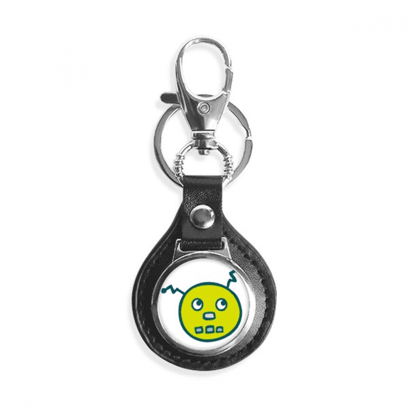 universe and alien robot key link chain keyholder finder hook metal