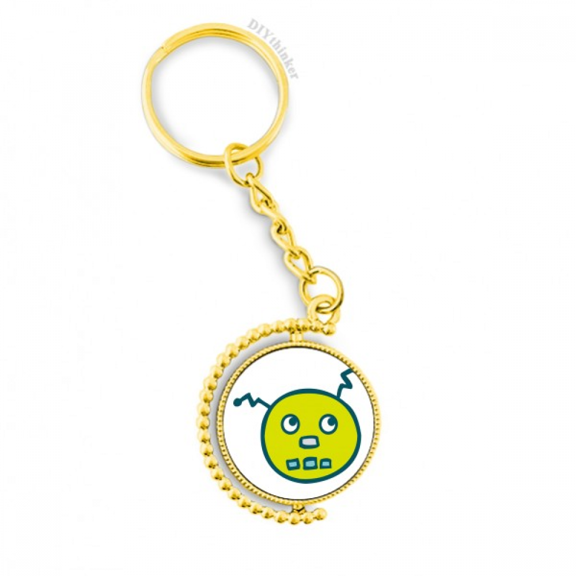 universe and alien robot metal connector key chain  accessory en keyholder