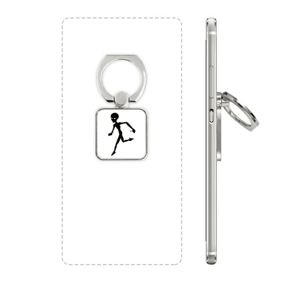universe and alien running alien square cell ph stand holder bracket universal support
