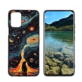 thumbnail image 1 of universe-with-colorful-1 Phone Case, Designed for LG K52 Case Soft Silicon for women girls boys wife gift,Shockproof Phone Cover, 1 of 1